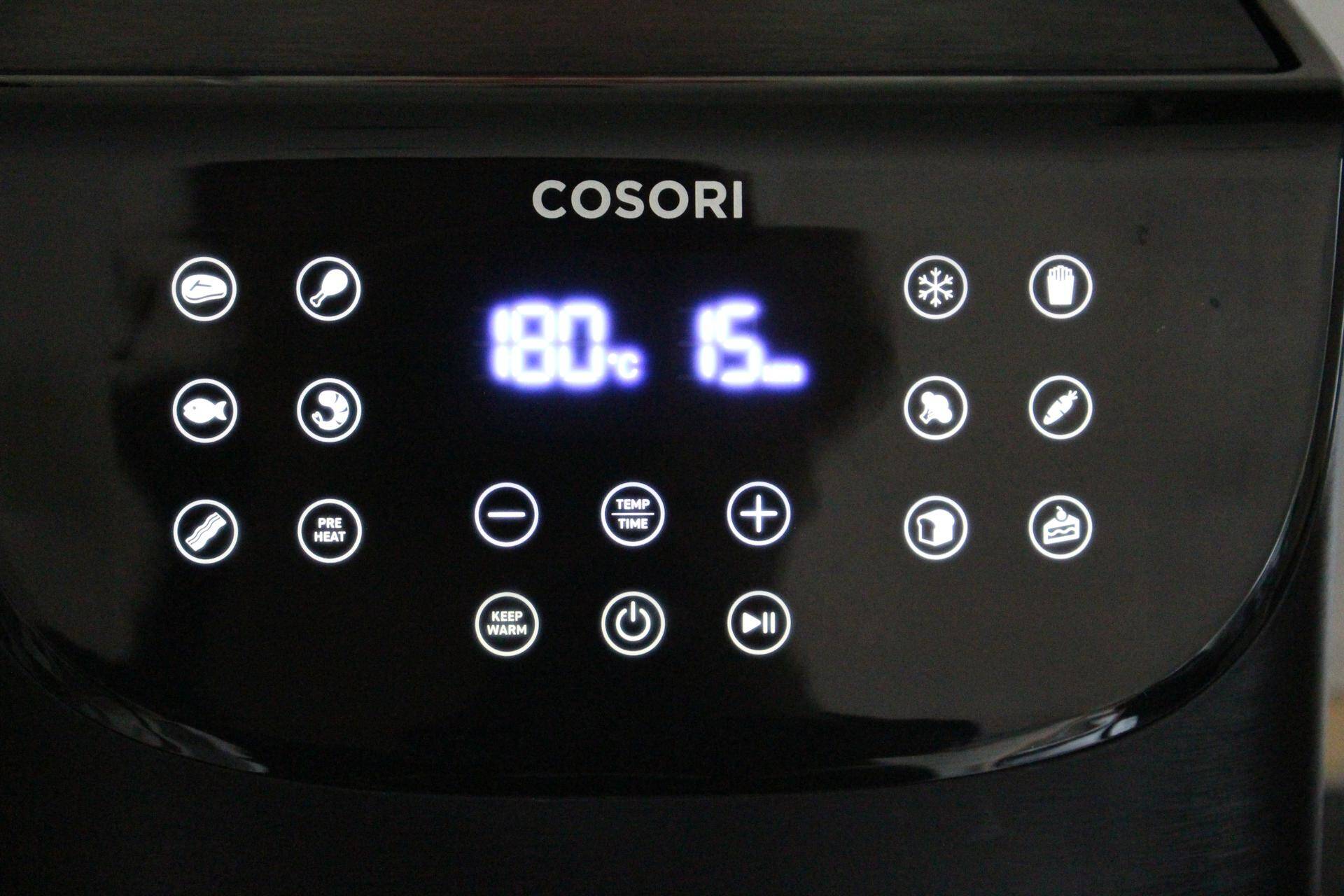 Cosori Heissluftfritteuse Bedienung
