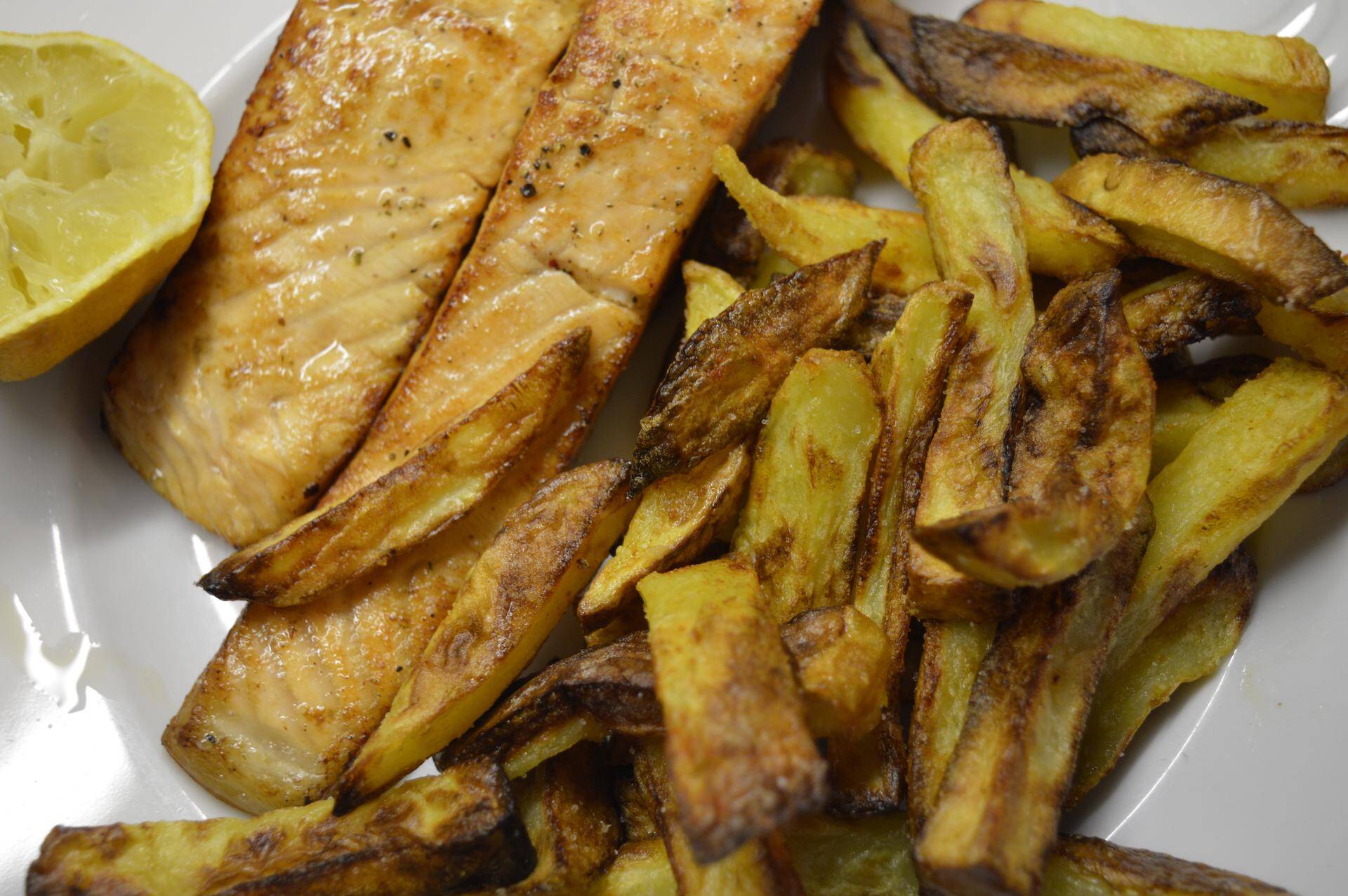 Serviervorschlag Pommes