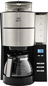 Melitta Filterkaffeemaschine von vorne in schwarz