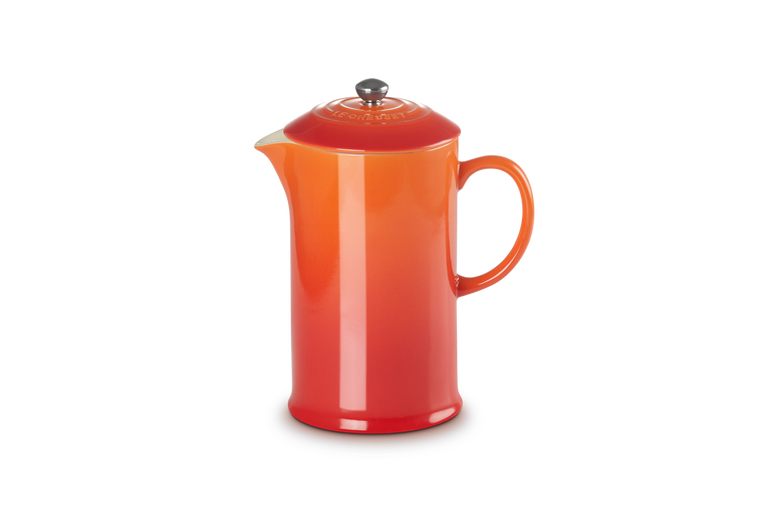 Le Creuset Kaffeebereiter in orange