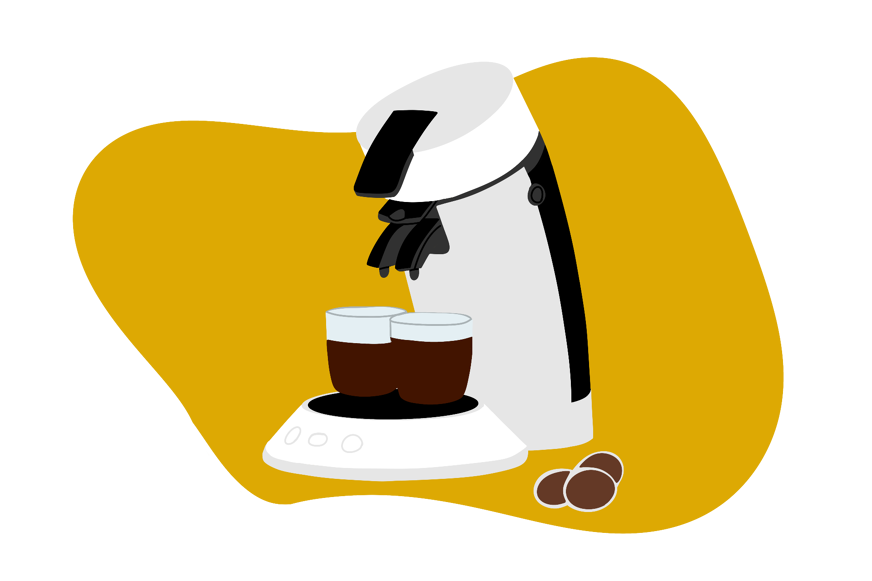 Kaffeepadmaschine