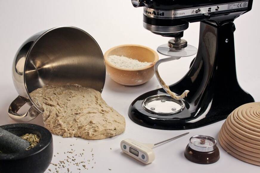 Kitchenaid Artisan Teig kneten