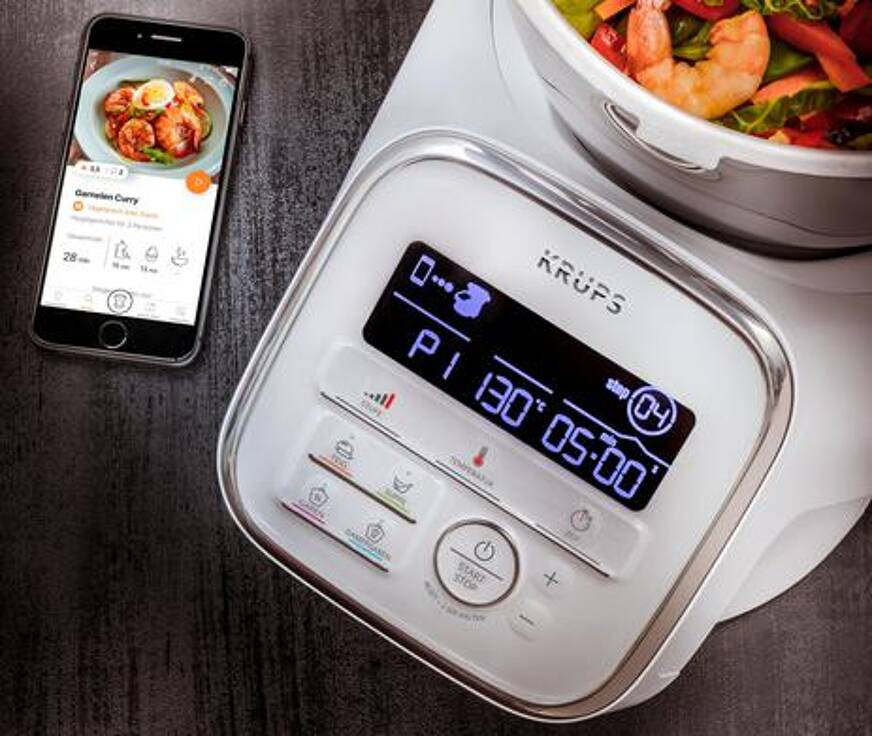 Krups iPrep and Cook mit Smartphone
