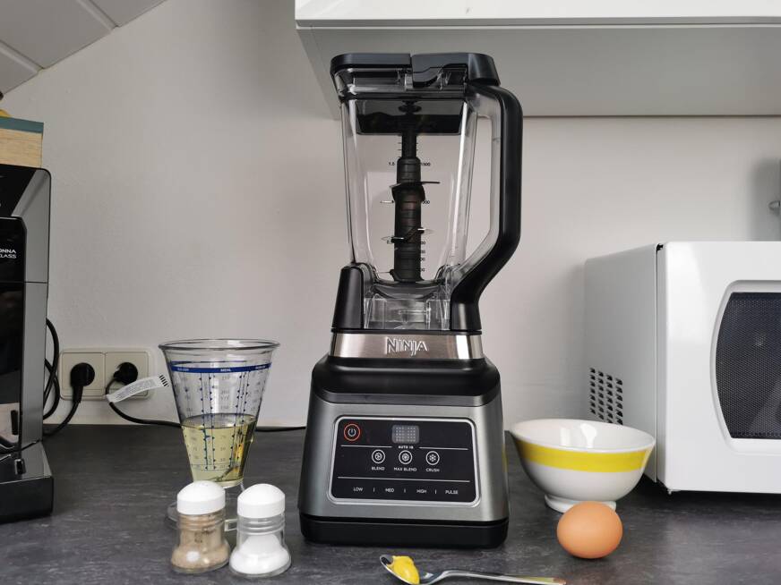 Ninja Mixer BN750 EU Mayonnaise vorher