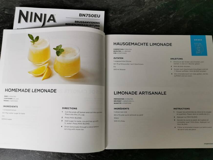 Ninja Mixer Rezepte