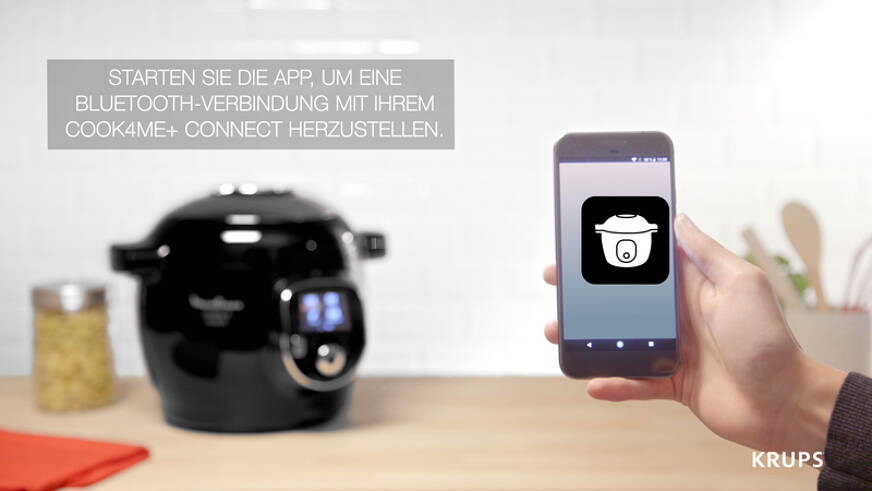 Krups Cook4me Multikocher App einrichten